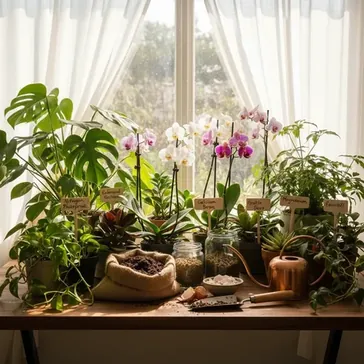 Wyczerpujcy przewodnik po nawozach do rolin domowych: wybr, stosowanie i naturalne metody